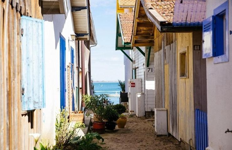 Tiny House Famille Nature Cap Ferret Claouey المظهر الخارجي الصورة